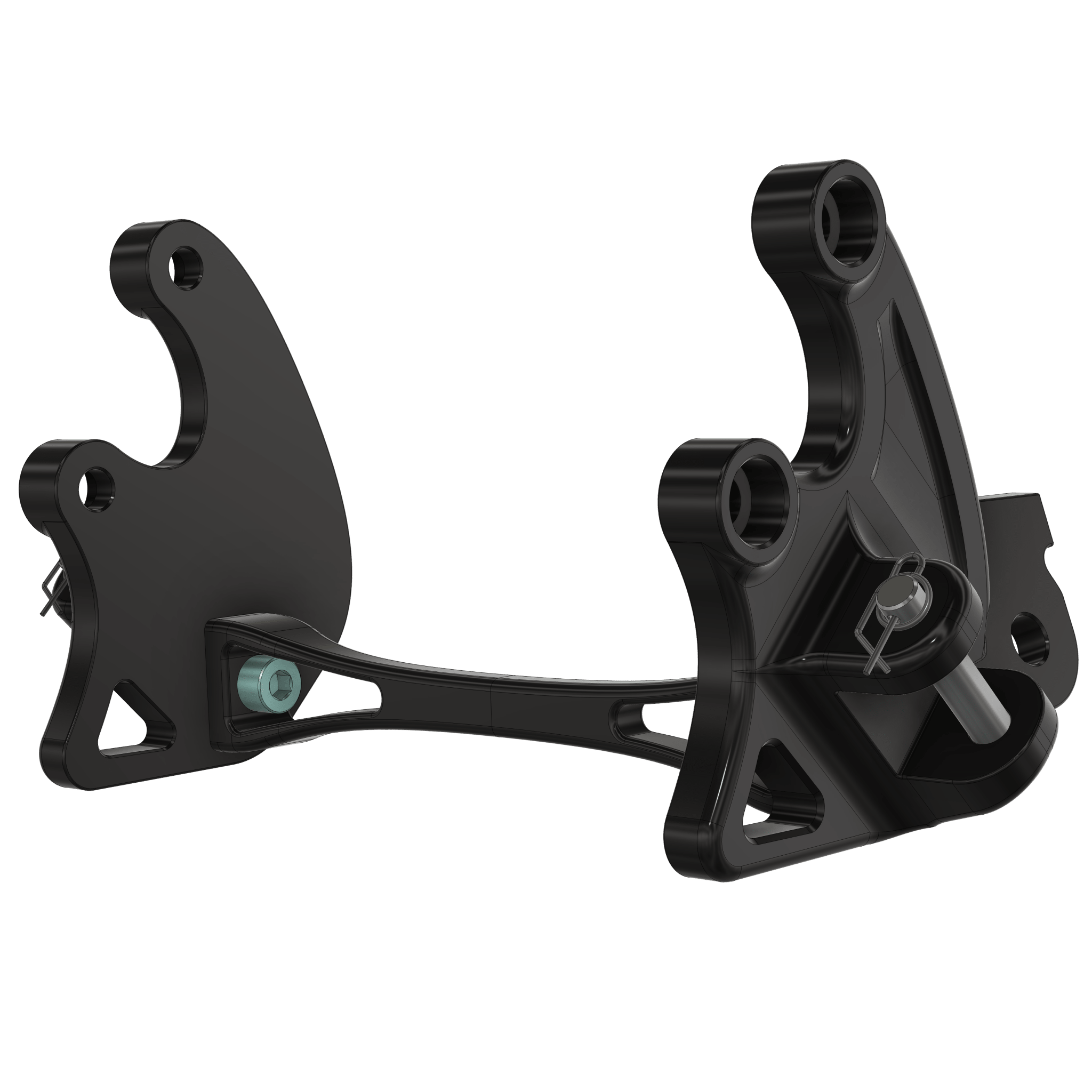 Prickly Motorsports Footpeg Brackets E Ride - Pinned Electric