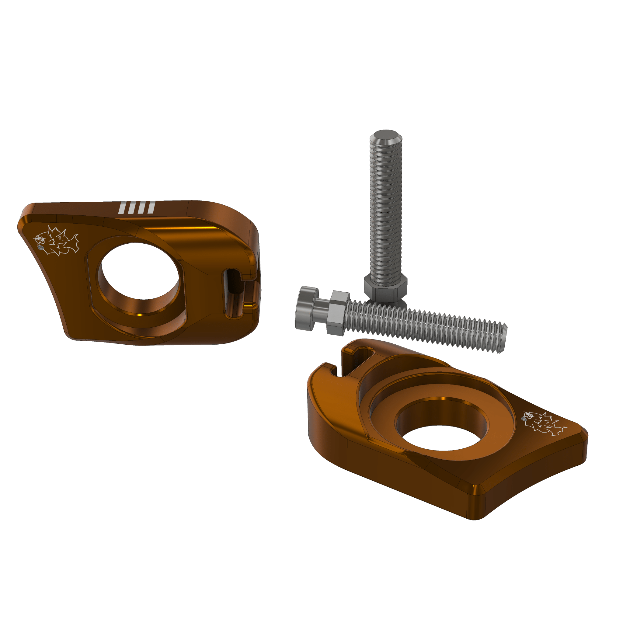 Prickly Motorsports Ultra Bee Axle Blocks