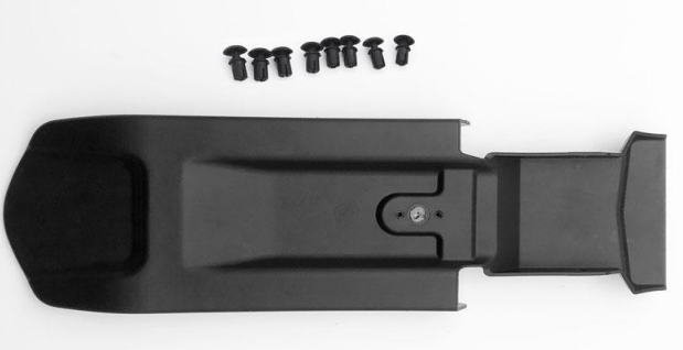 OEM underseat plastic with 8 plastic rivets