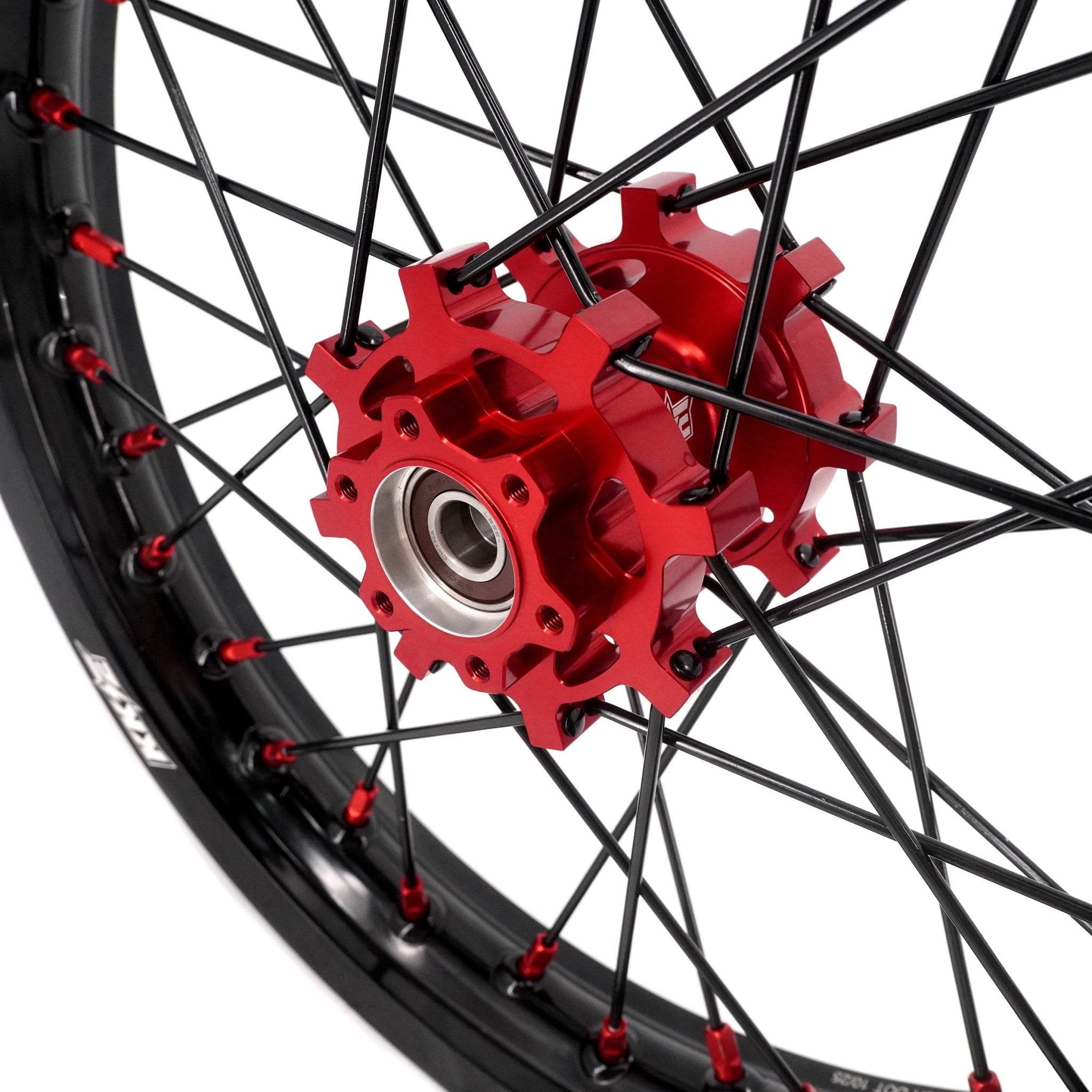 KKE 1.6*19" & 1.85*16" New Style E-bike Wheels Rim For SurRon Light Bee-X 2019-2025 Red Nipples