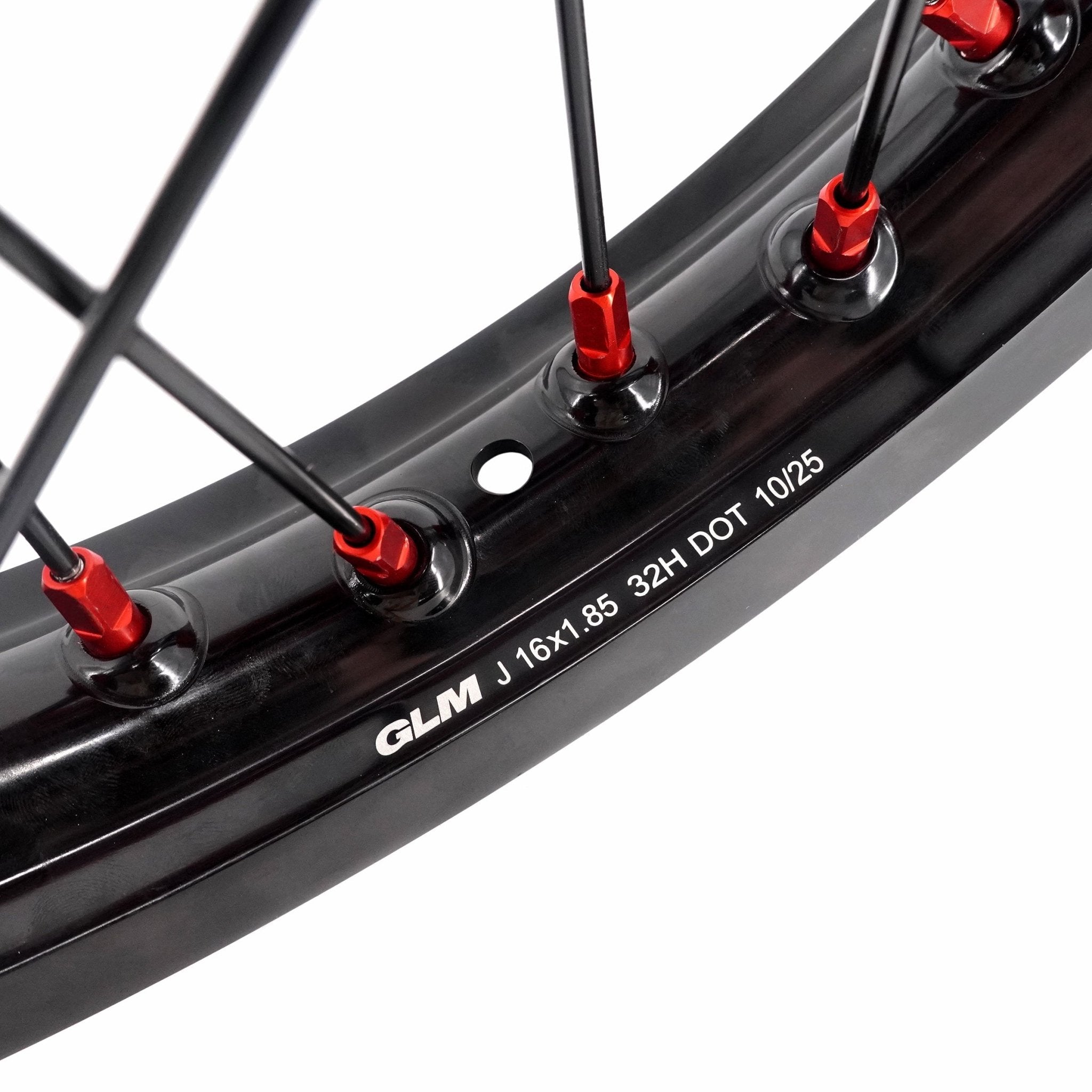 KKE 1.6*19" & 1.85*16" New Style E-bike Wheels Rim For SurRon Light Bee-X 2019-2025 Red Nipples
