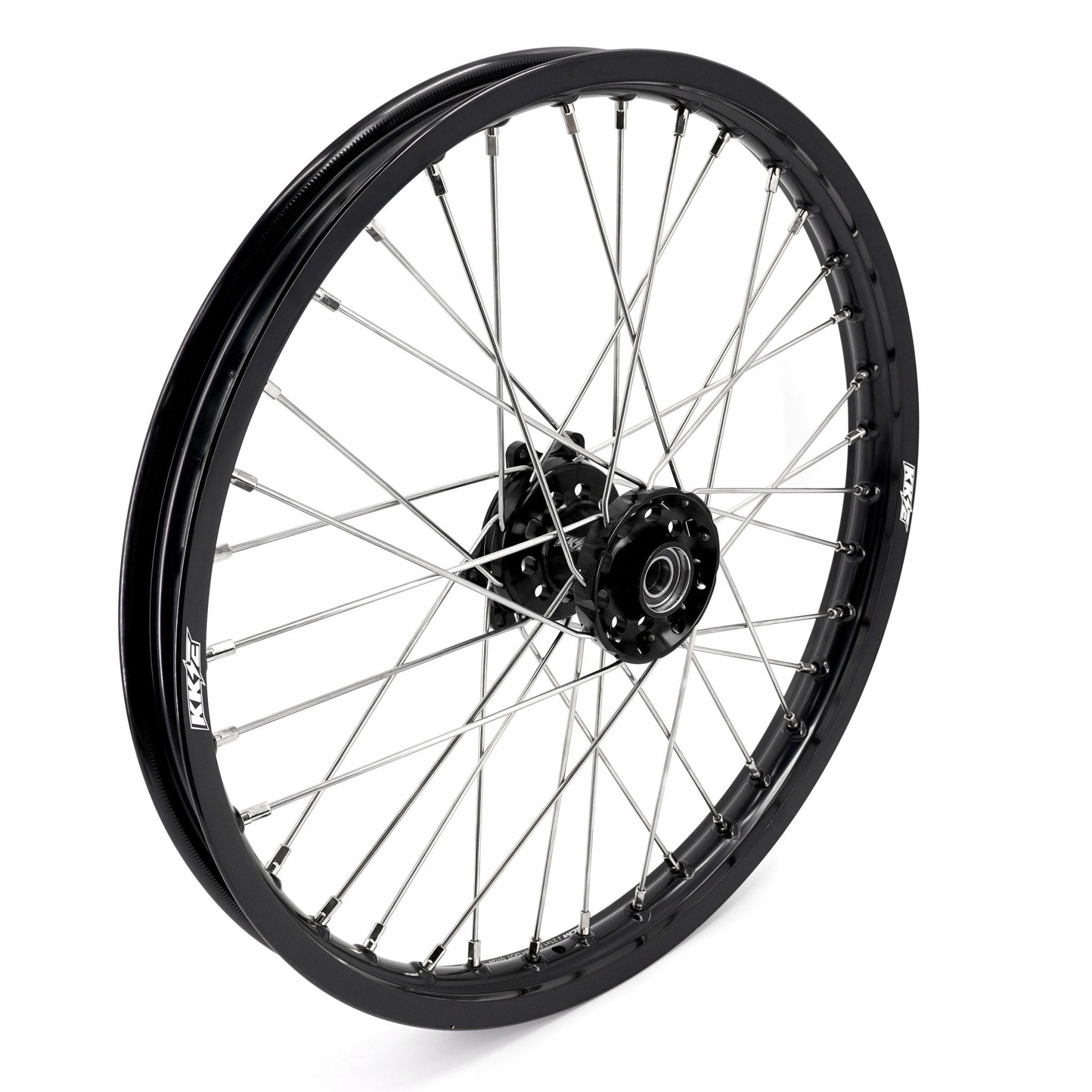 KKE 1.6*21" E-bike Spoke Wheels Rim Fit For SurRon Ultra Bee 2023-2025 Silver Nipples & Silver Spokes