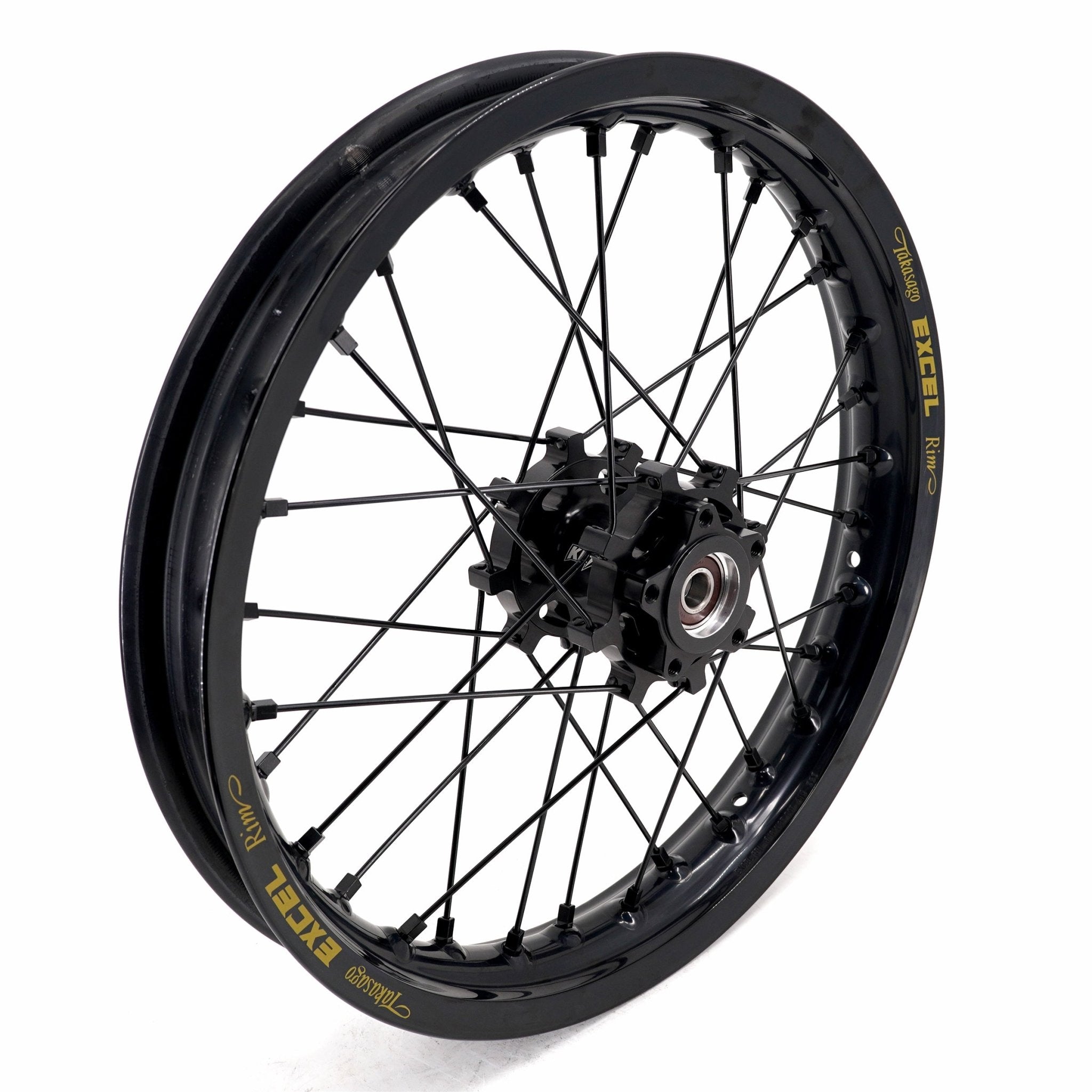 KKE 19" 16" Spoke Alloy Wheels Fit Talaria Sting MX3 / R MX4 Electric E-bike Black Takasago EXCEL Rims