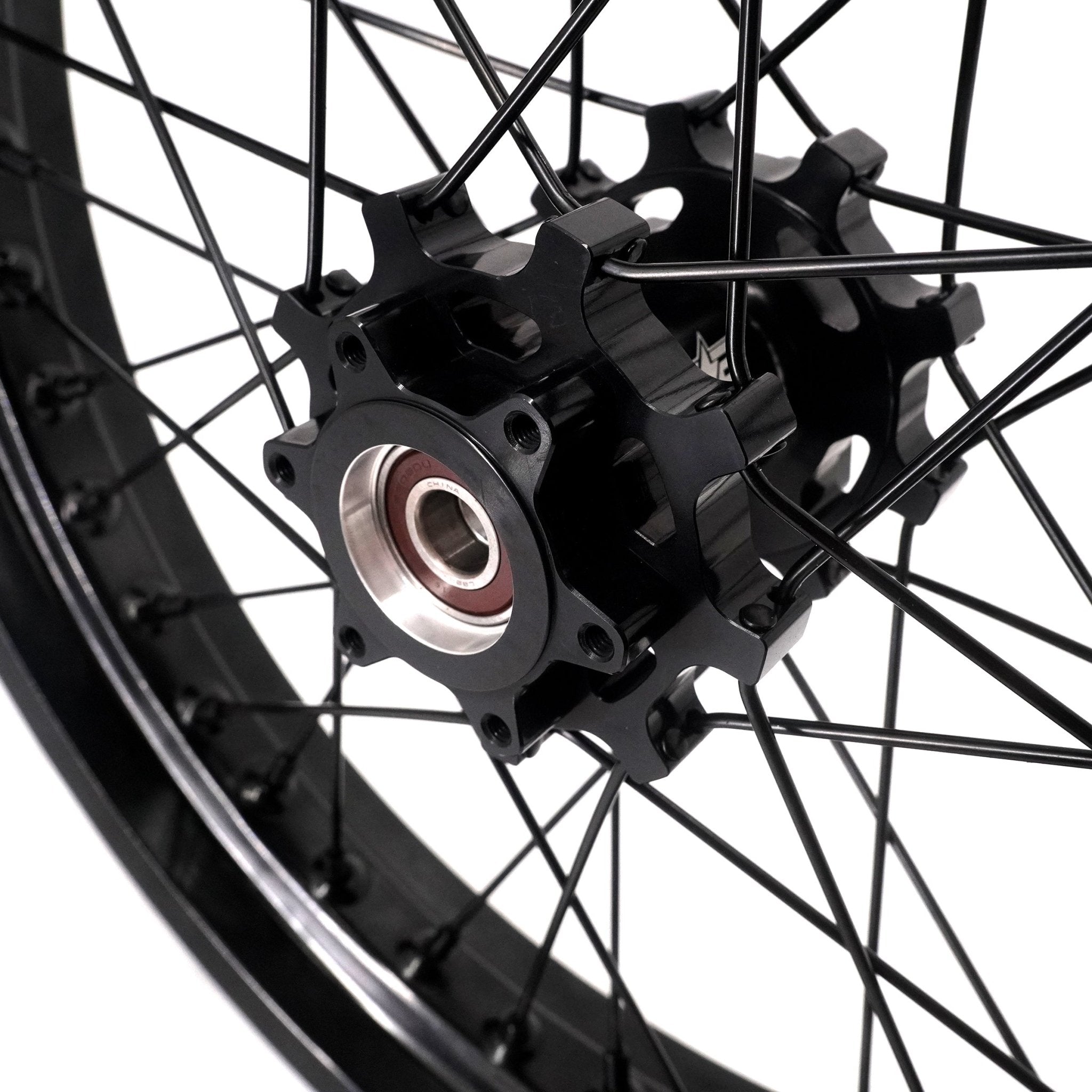 KKE 2.15*17 & 2.5*17 E-bike Wheels Rims Fit Talaria Sting MX3 / R MX4 / x3 (xXx) All Black